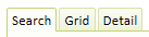 Search pane Label